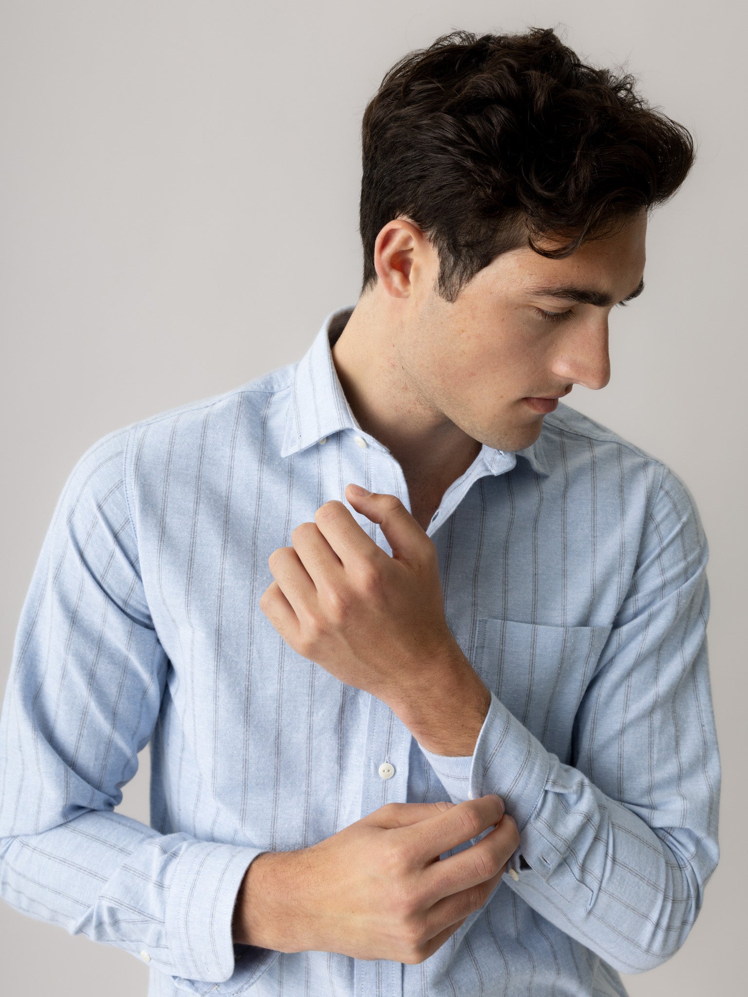 Modelshot / Light Blue / Detail